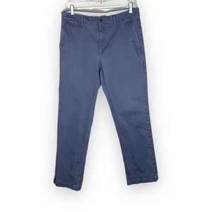 Goodthreads Men’s Blue Casual Pants 32x30 Stretch Cotton Chinos
